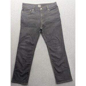 PrAna Jeans Mens 38x32 Gray Slim Fit Organic Cotton Denim Stretch Casual Preppy